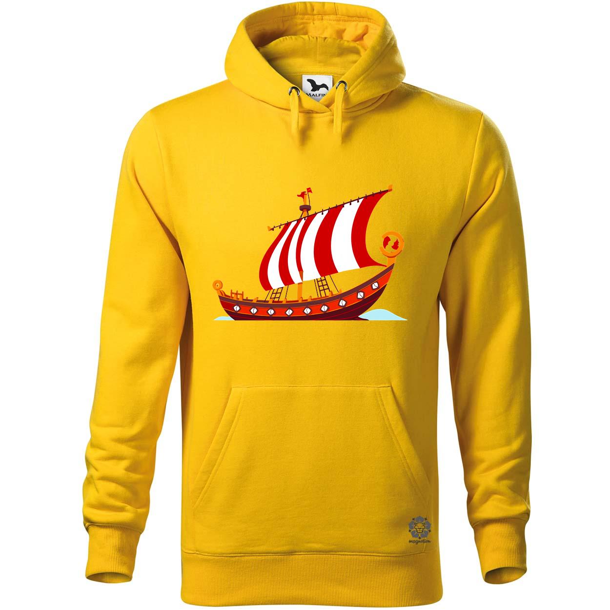 Viking hosszúhajó v2 egyedi  pulóver 