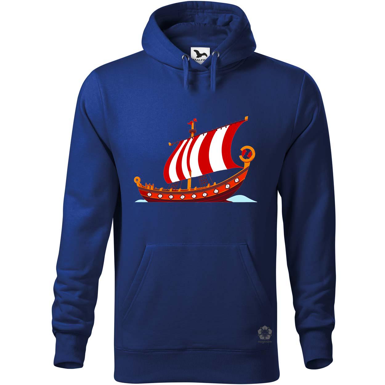 Viking hosszúhajó v2 egyedi  pulóver 
