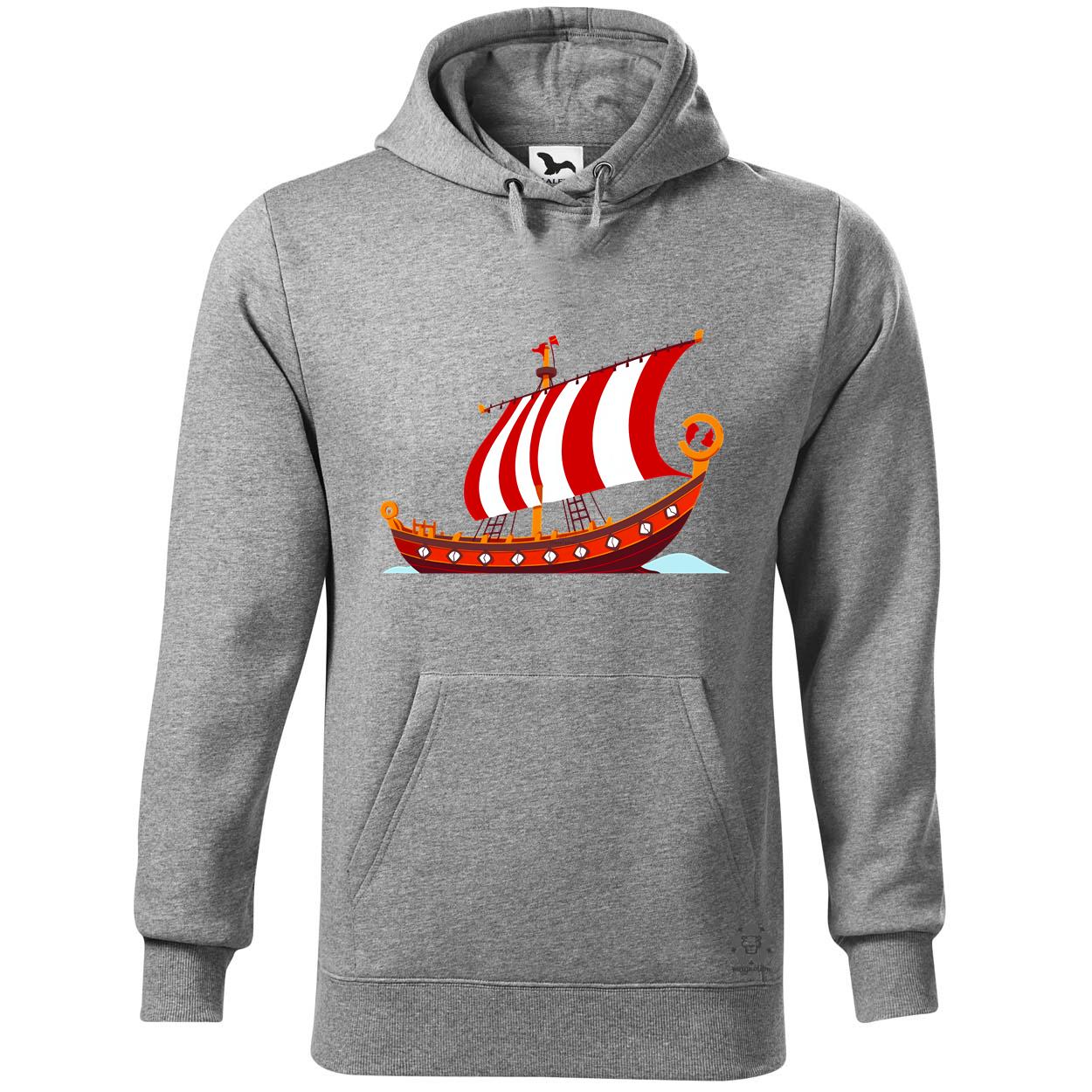 Viking hosszúhajó v2 egyedi  pulóver 
