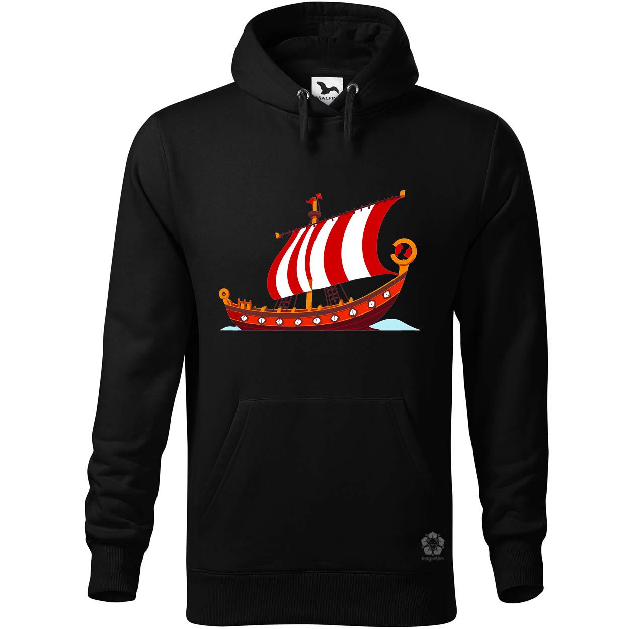 Viking hosszúhajó v2 egyedi  pulóver 