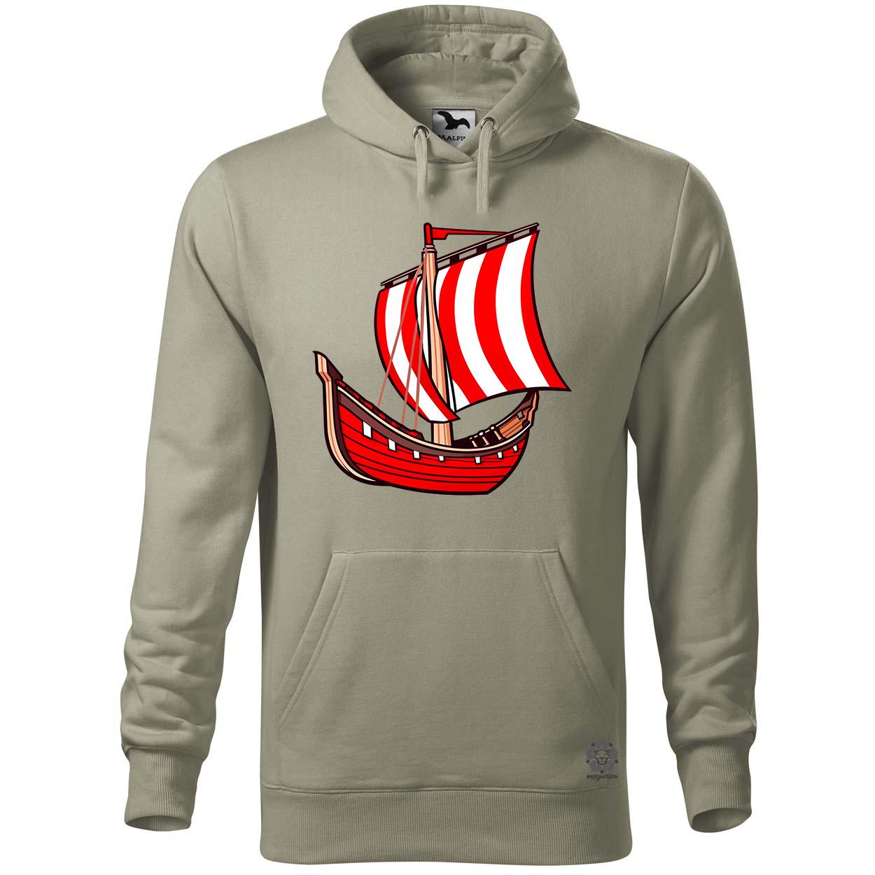 Viking hosszúhajó v3 egyedi  pulóver 