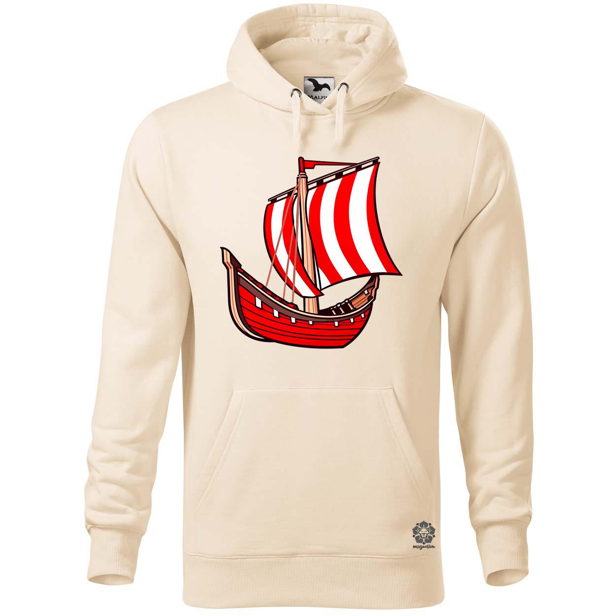 Viking hosszúhajó v3 egyedi  pulóver 