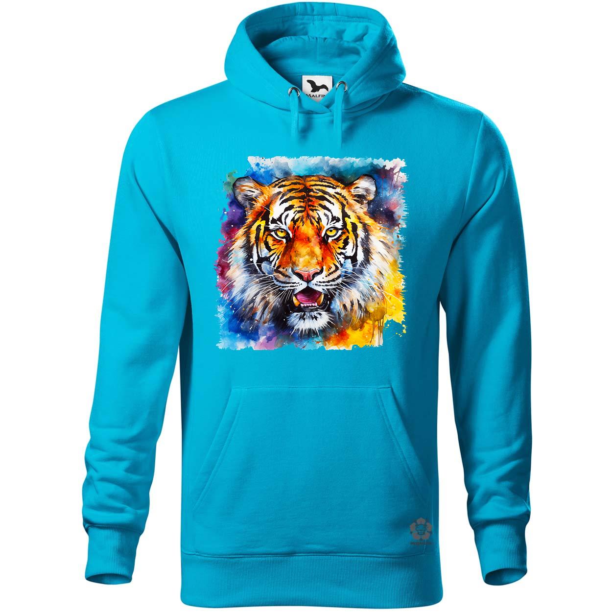 Vízfesték tigris v1 egyedi  pulóver 