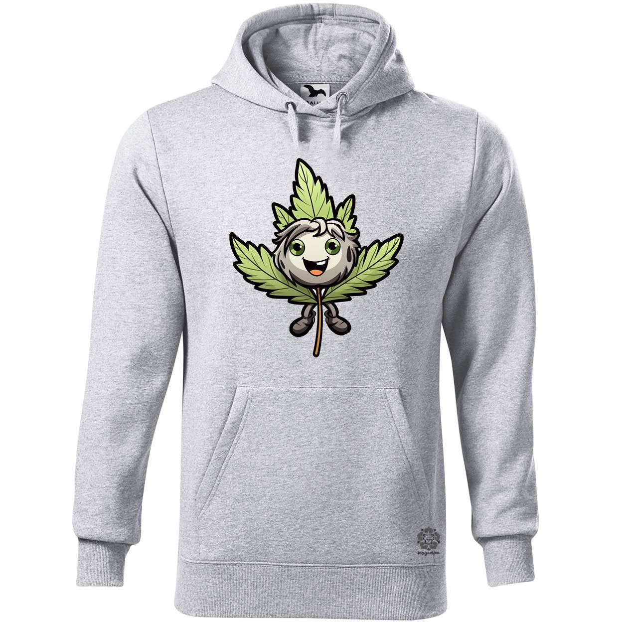 Boldog weed v2 egyedi  pulóver 