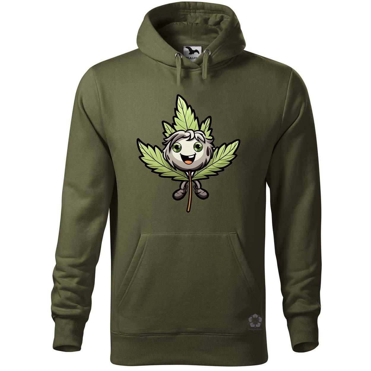 Boldog weed v2 egyedi  pulóver 