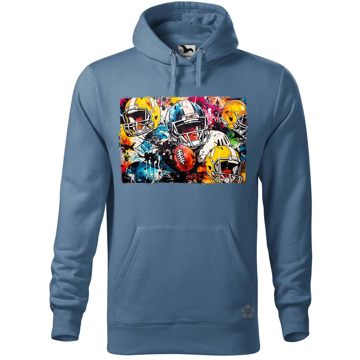Amerikai foci graffiti v1 egyedi  pulóver 