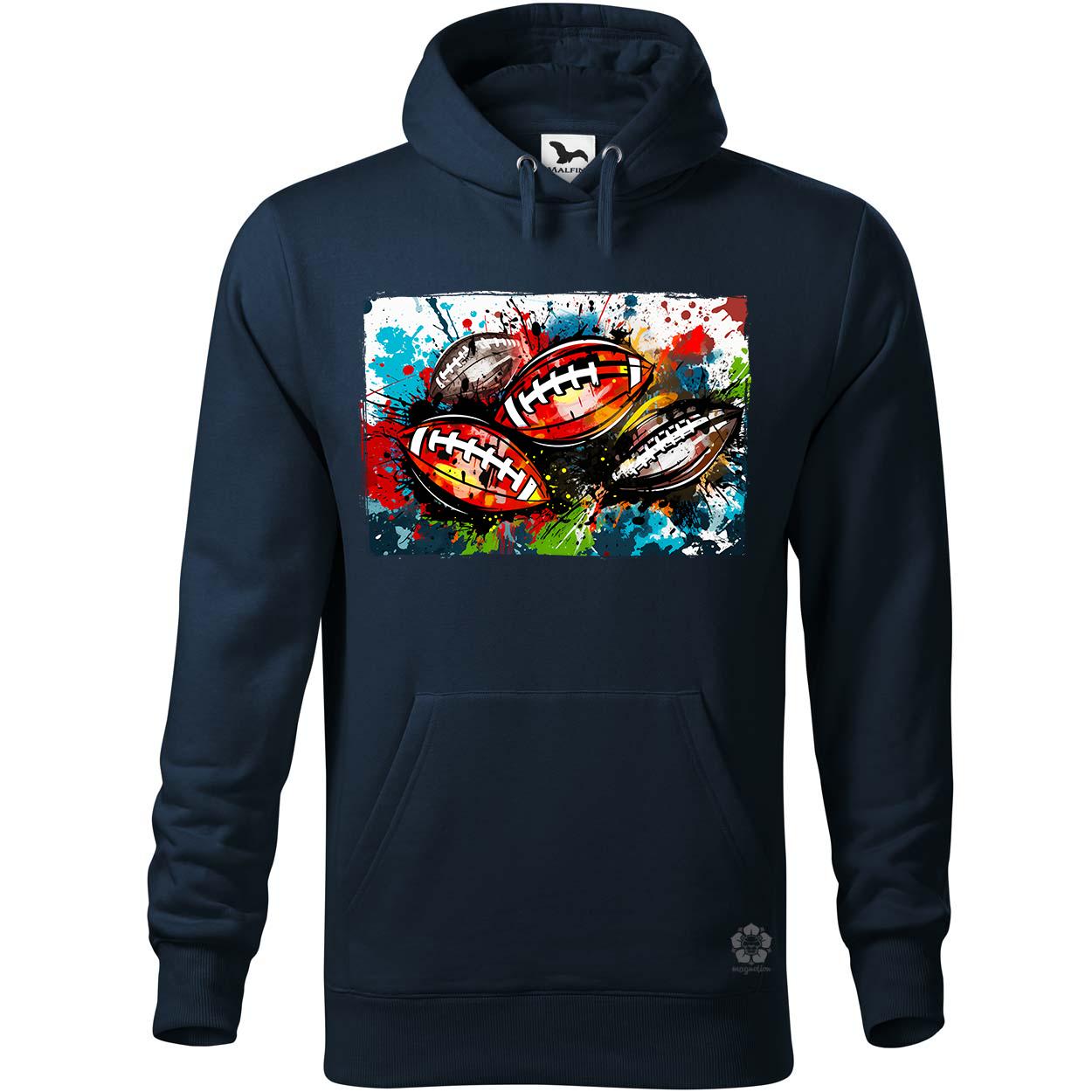 Amerikai foci graffiti v4 egyedi  pulóver 