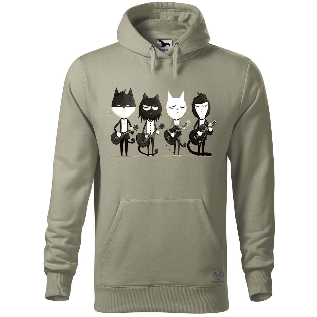 Macska Beatles v2 egyedi  pulóver 