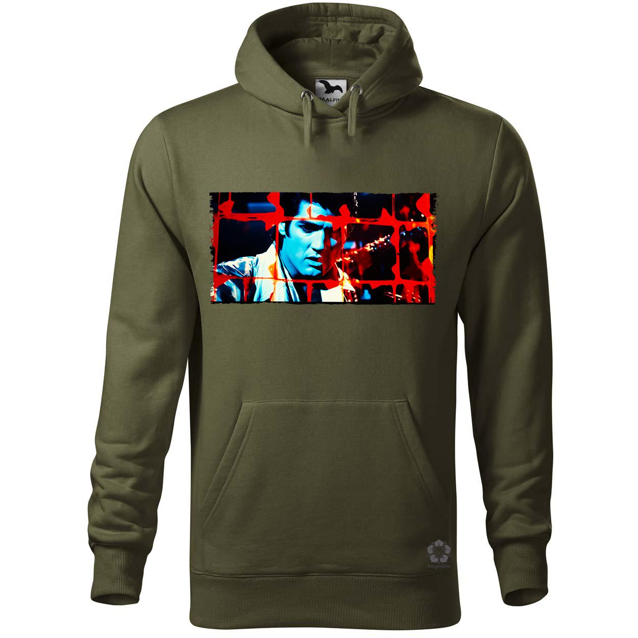 Elvis Vegasban v3 egyedi  pulóver 