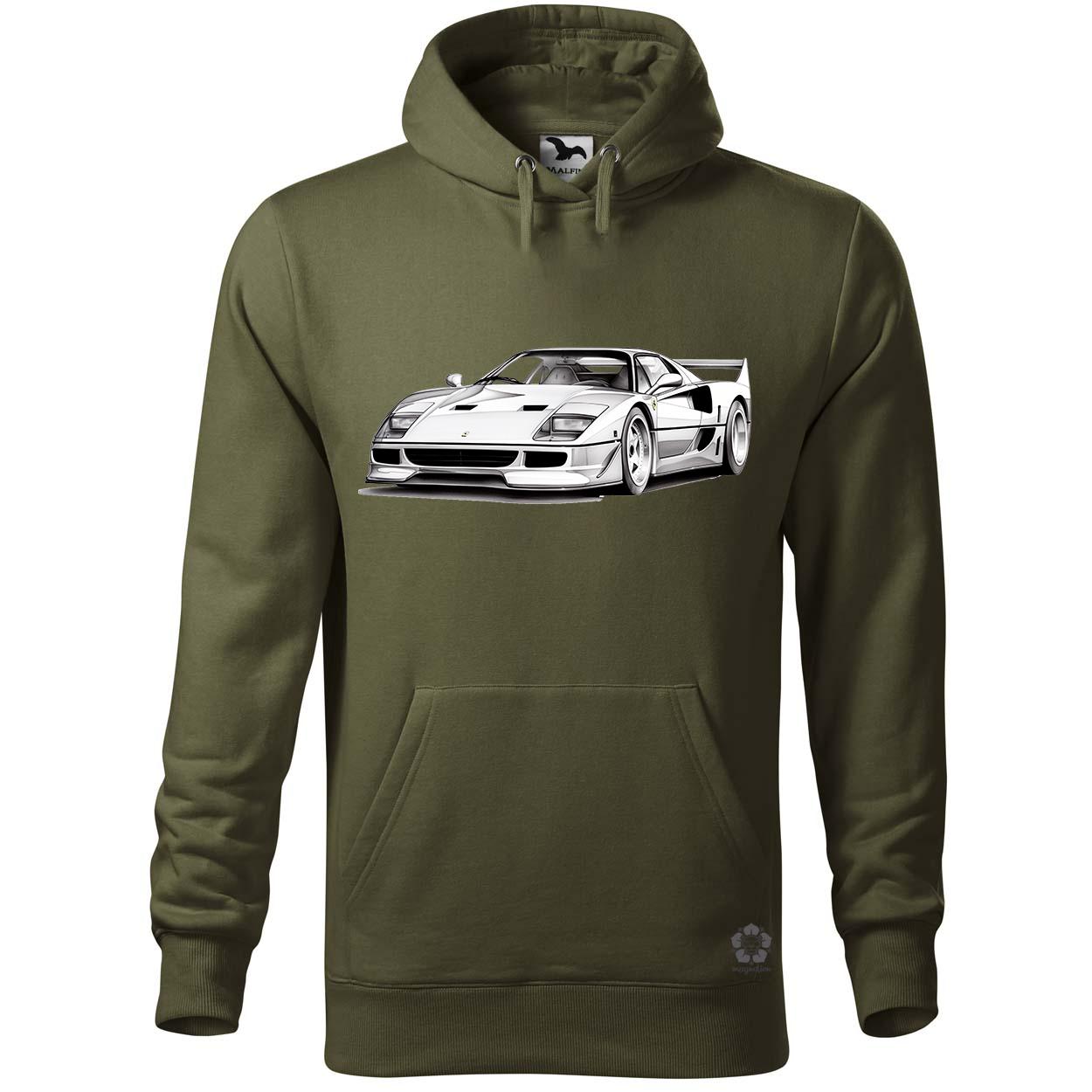 Ferrari F40 rajz v1 egyedi  pulóver 