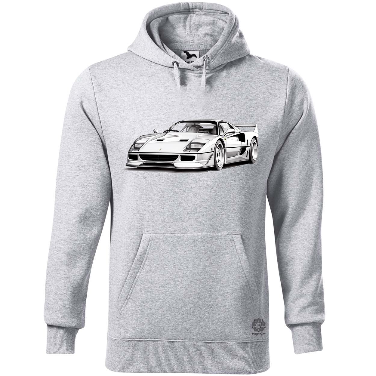 Ferrari F40 rajz v1 egyedi  pulóver 
