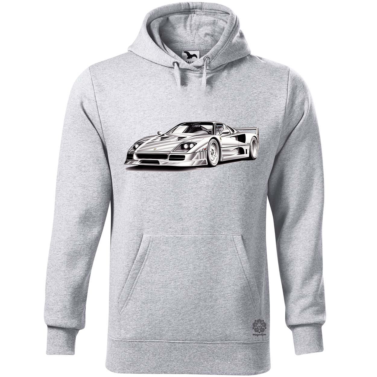 Ferrari F40 rajz v2 egyedi  pulóver 