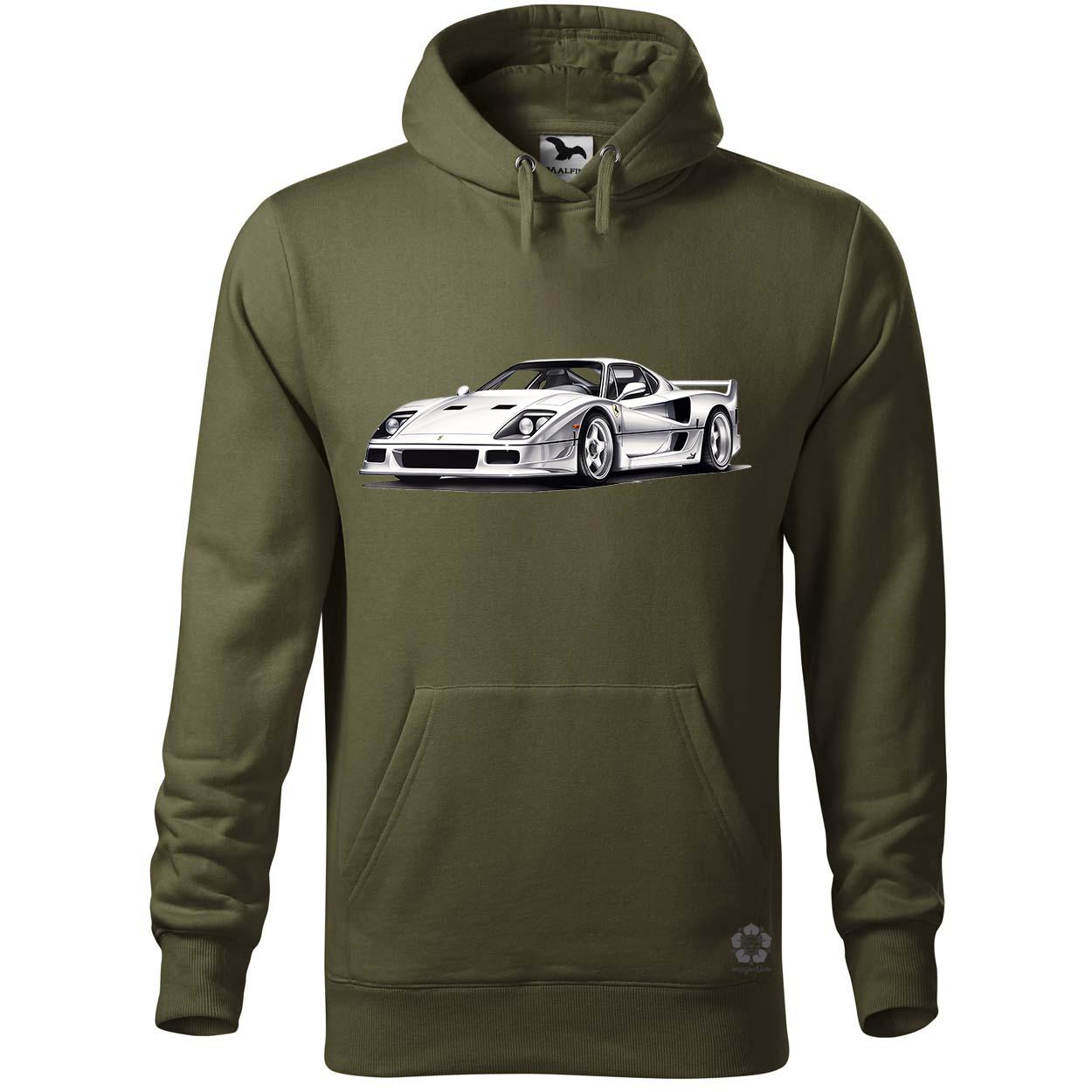 Ferrari F40 rajz v4 egyedi  pulóver 