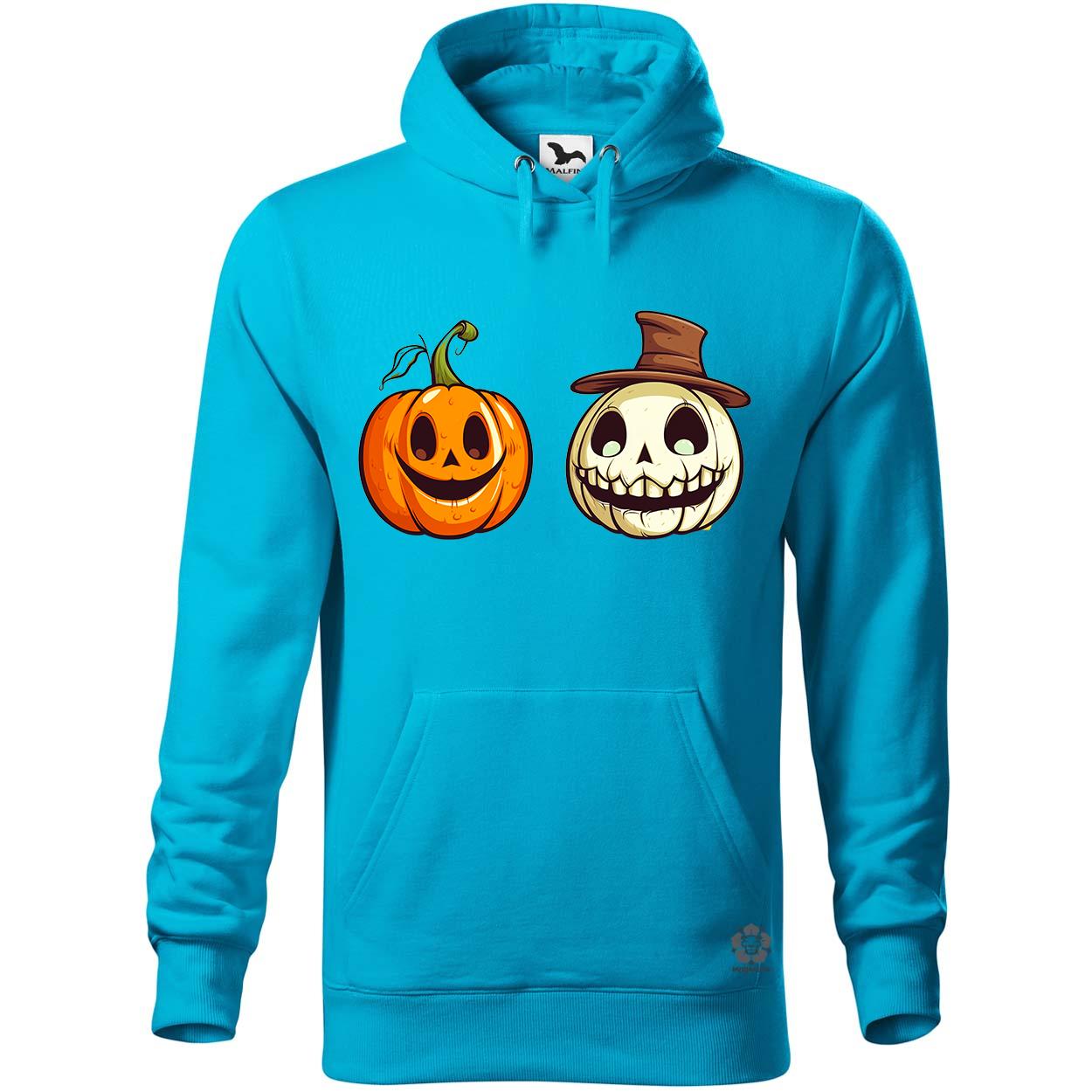 Halloween tök és koponya fantázia v14 egyedi  pulóver 