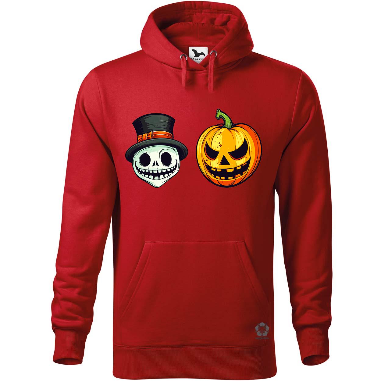 Halloween tök és koponya fantázia v16 egyedi  pulóver 