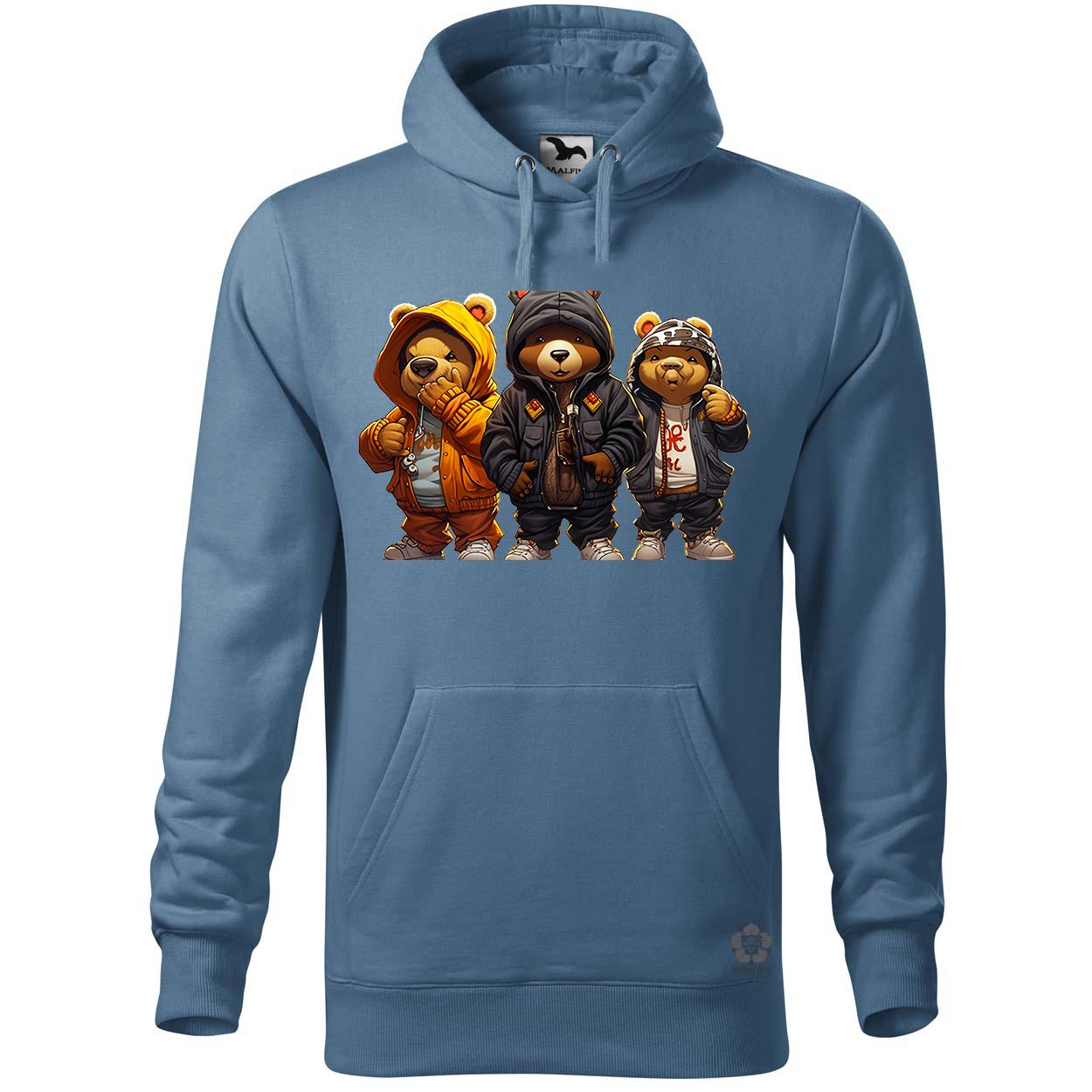 Hip Hop medvék v6 egyedi  pulóver 