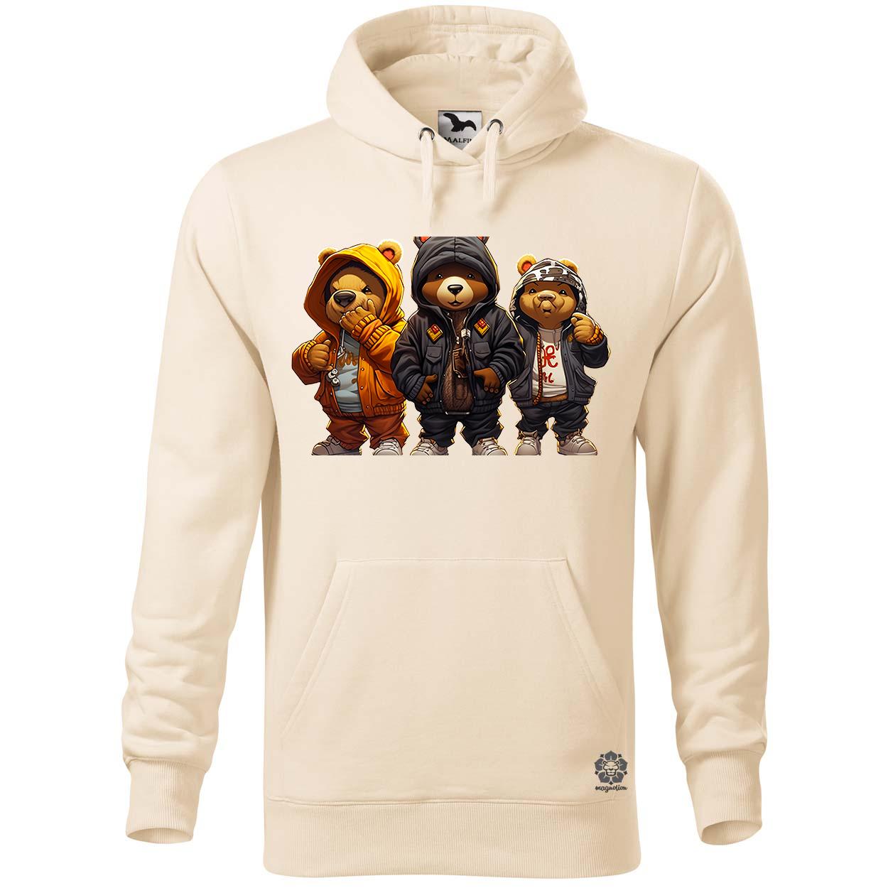 Hip Hop medvék v6 egyedi  pulóver 
