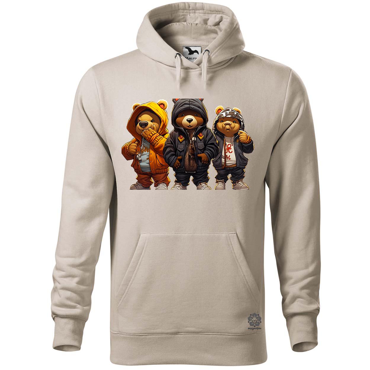 Hip Hop medvék v6 egyedi  pulóver 