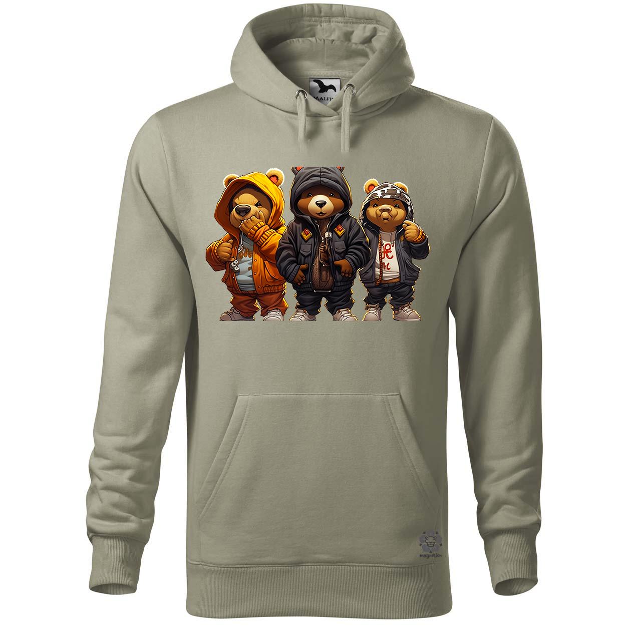 Hip Hop medvék v6 egyedi  pulóver 