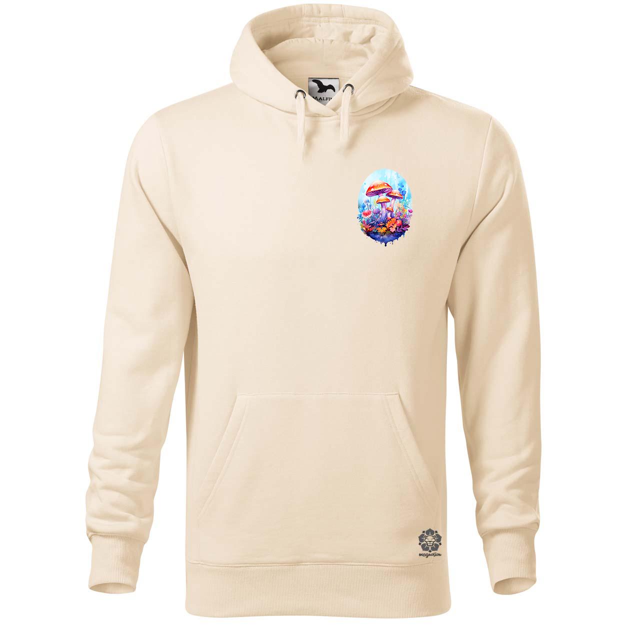 Kawaii varázsgomba zseb egyedi  pulóver 