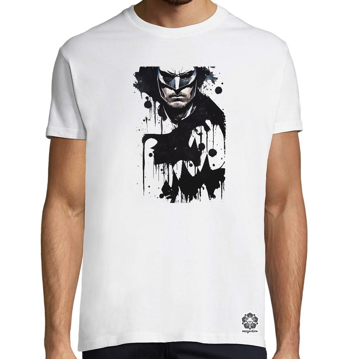 Elmosódott Batman fanart v2 egyedi póló 