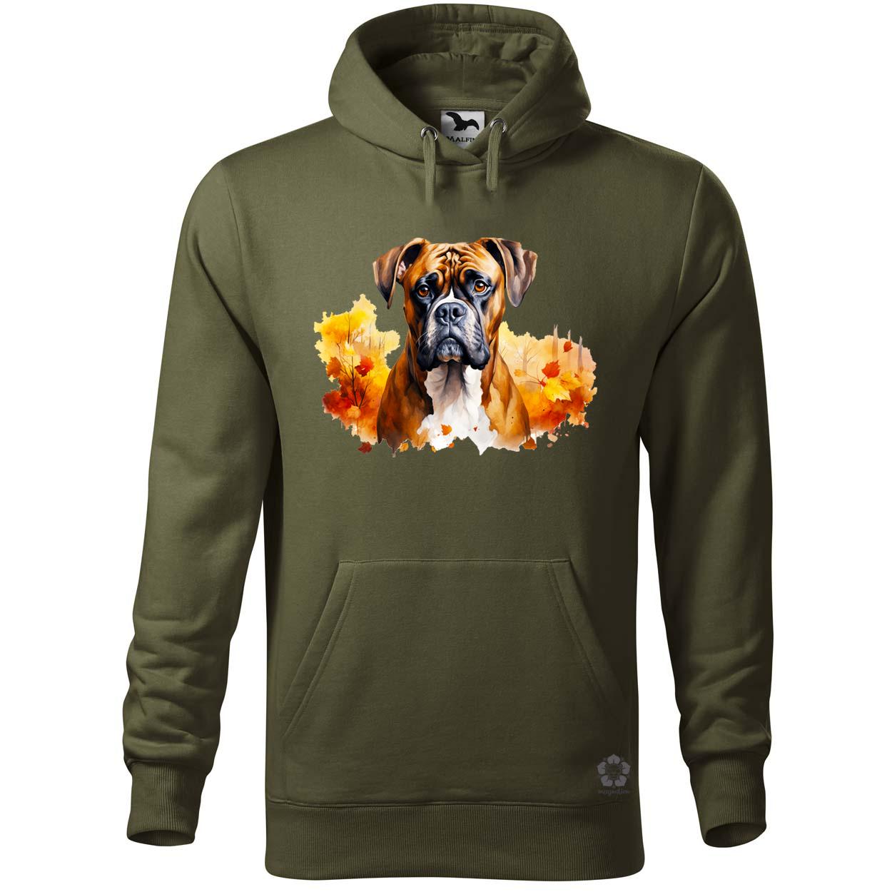 Őszi Boxer v2 egyedi  pulóver 