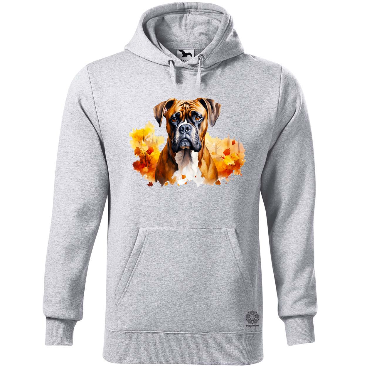 Őszi Boxer v2 egyedi  pulóver 