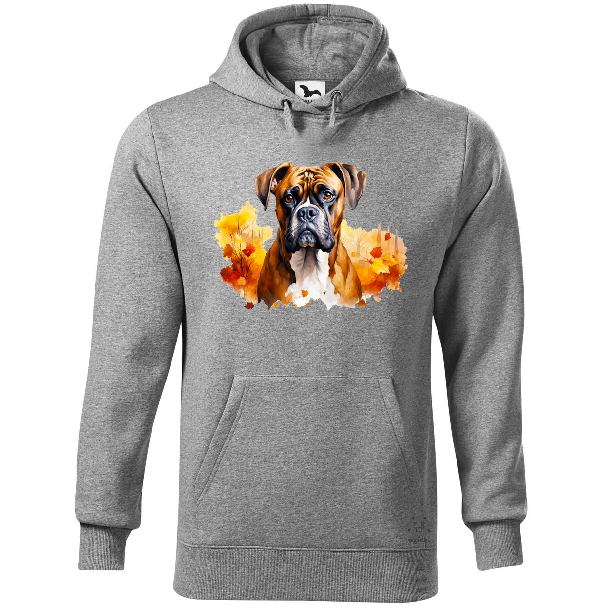 Őszi Boxer v2 egyedi  pulóver 