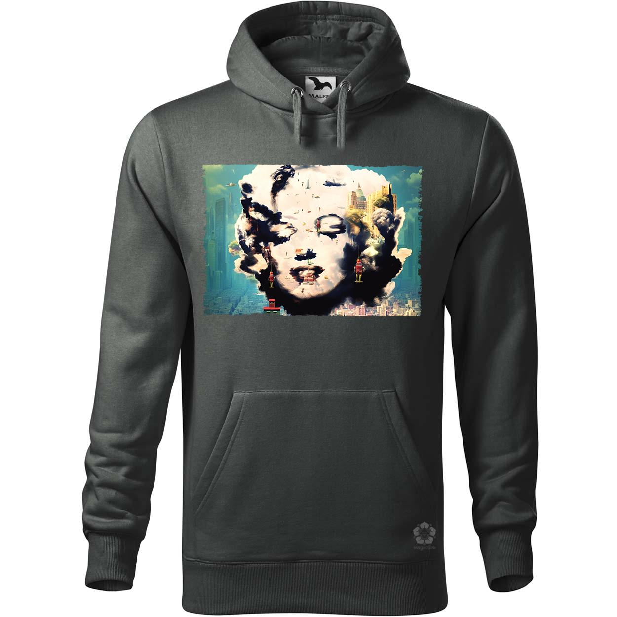 Pareidolia Marilyn Monroe város fantázia v5 egyedi  pulóver 