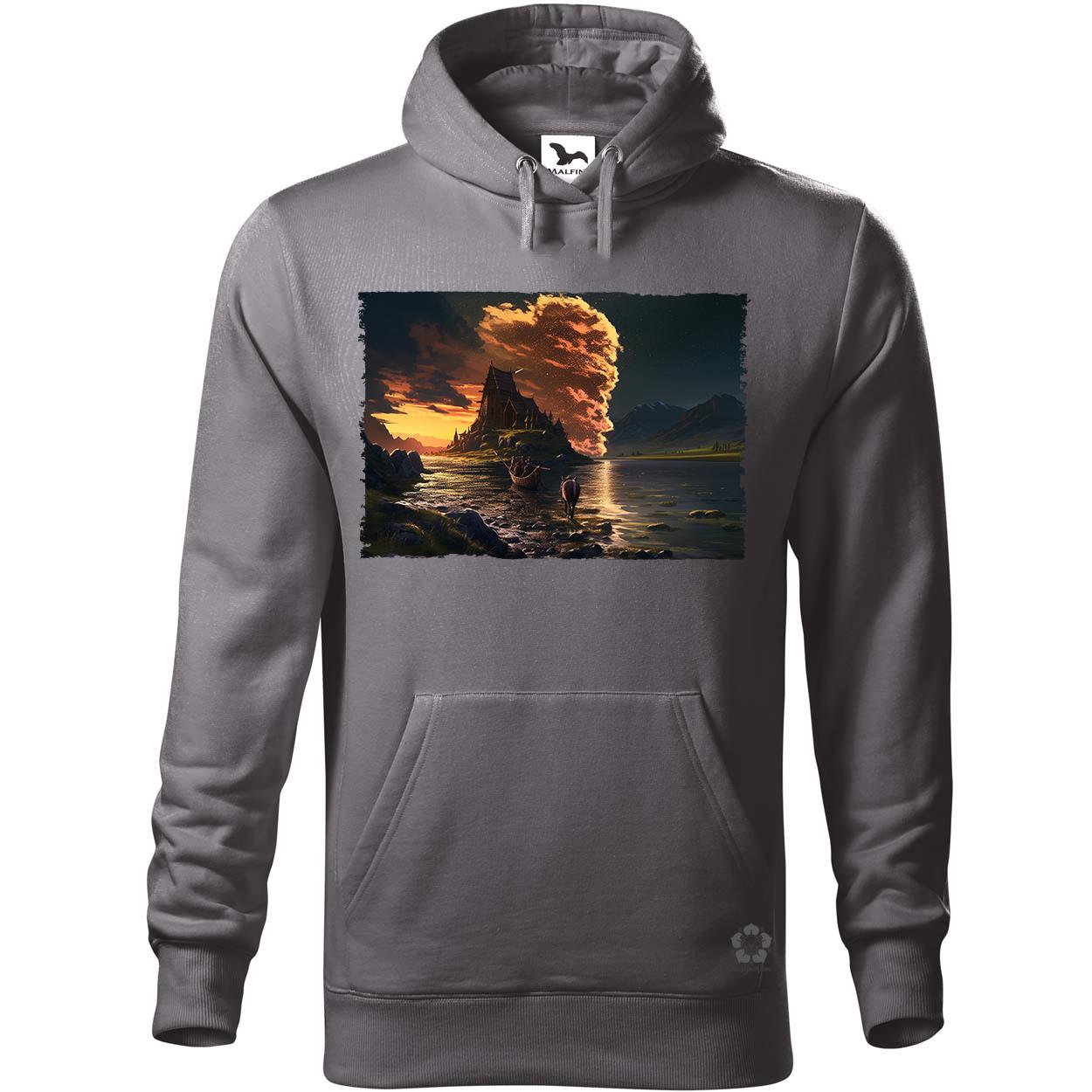Pareidolia Ragnar skandináv táj fantázia v1 egyedi  pulóver 