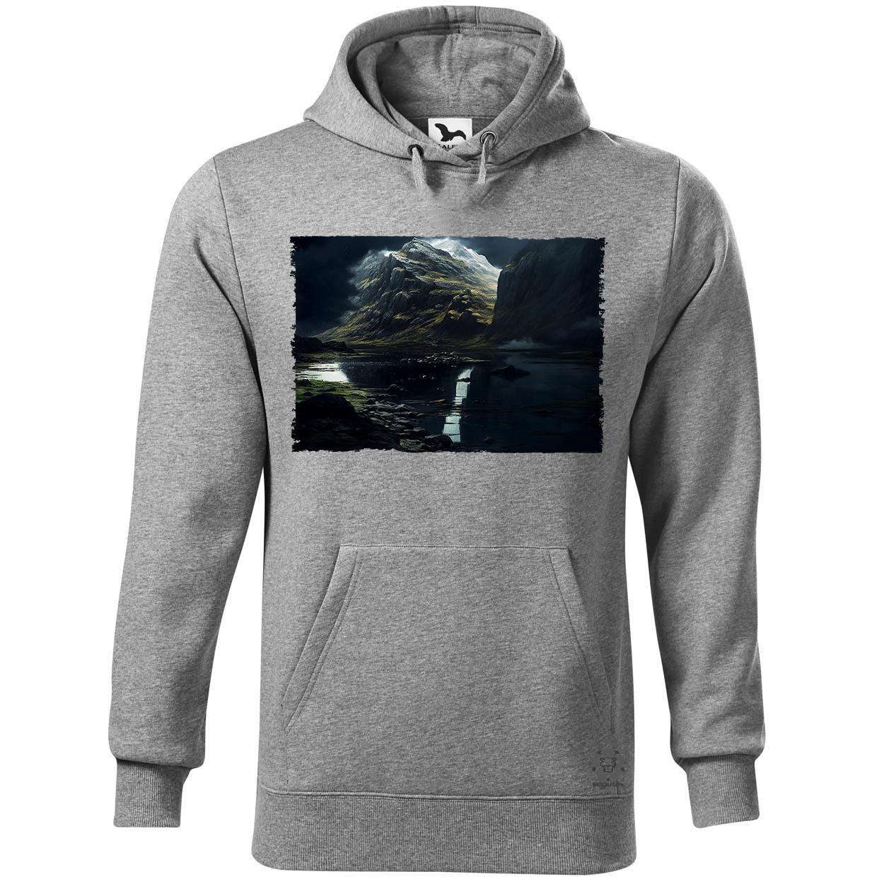 Pareidolia Ragnar skandináv táj fantázia v2 egyedi  pulóver 