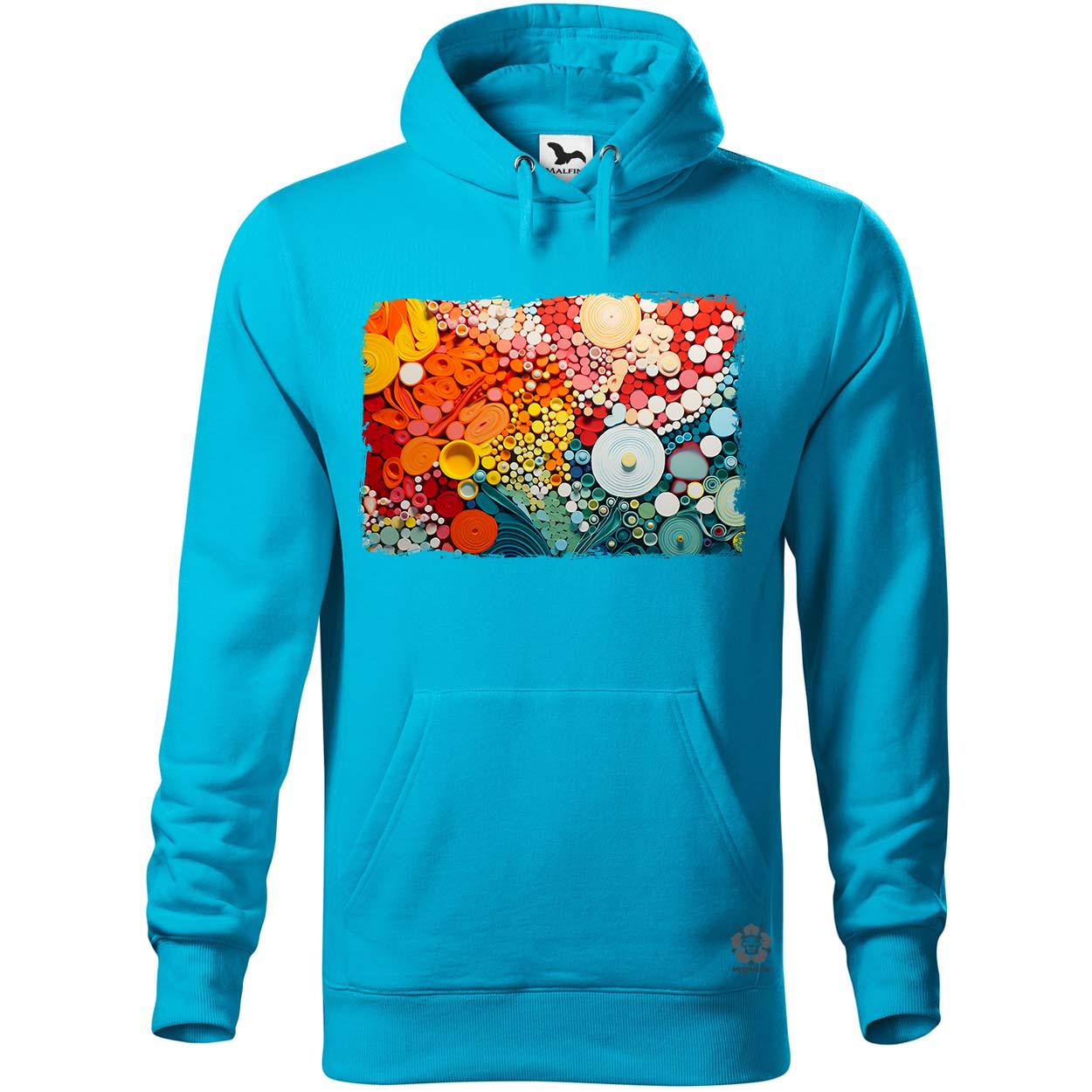 Pointillizmus Virágos rét egyedi  pulóver 