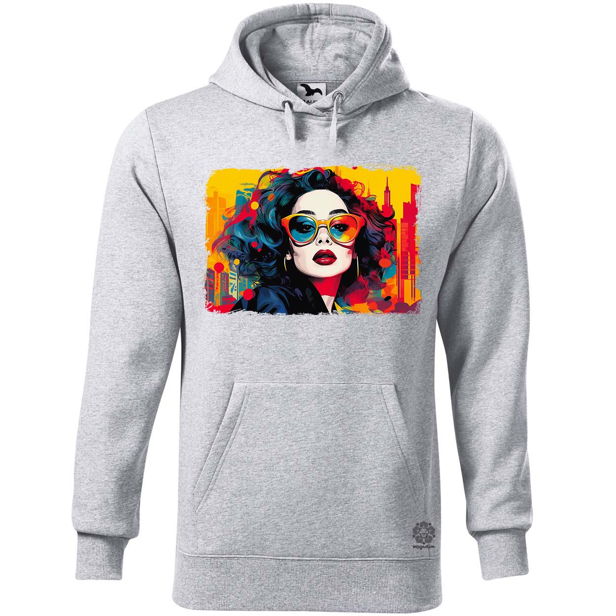 Pop art városi vibe v4 egyedi  pulóver 
