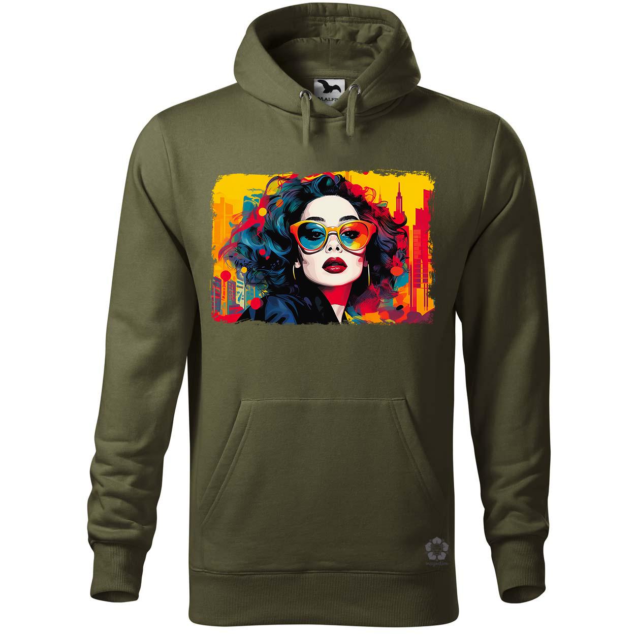 Pop art városi vibe v4 egyedi  pulóver 