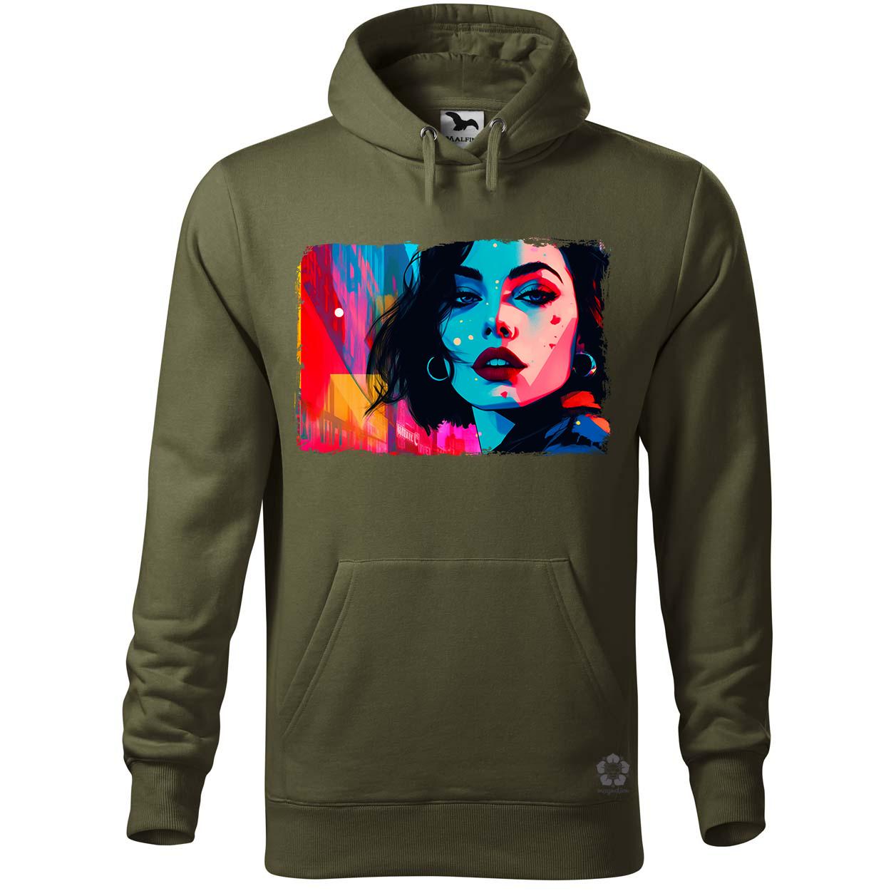 Pop art városi vibe v5 egyedi  pulóver 