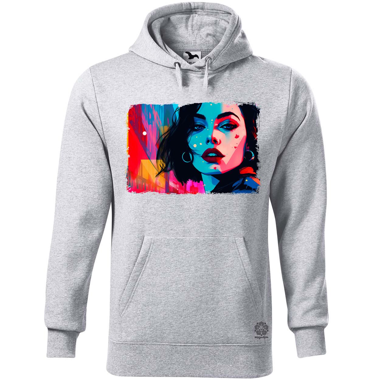 Pop art városi vibe v5 egyedi  pulóver 