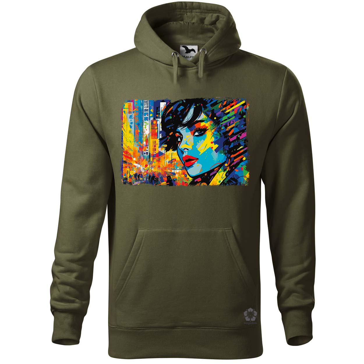 Pop art városi vibe v7 egyedi  pulóver 