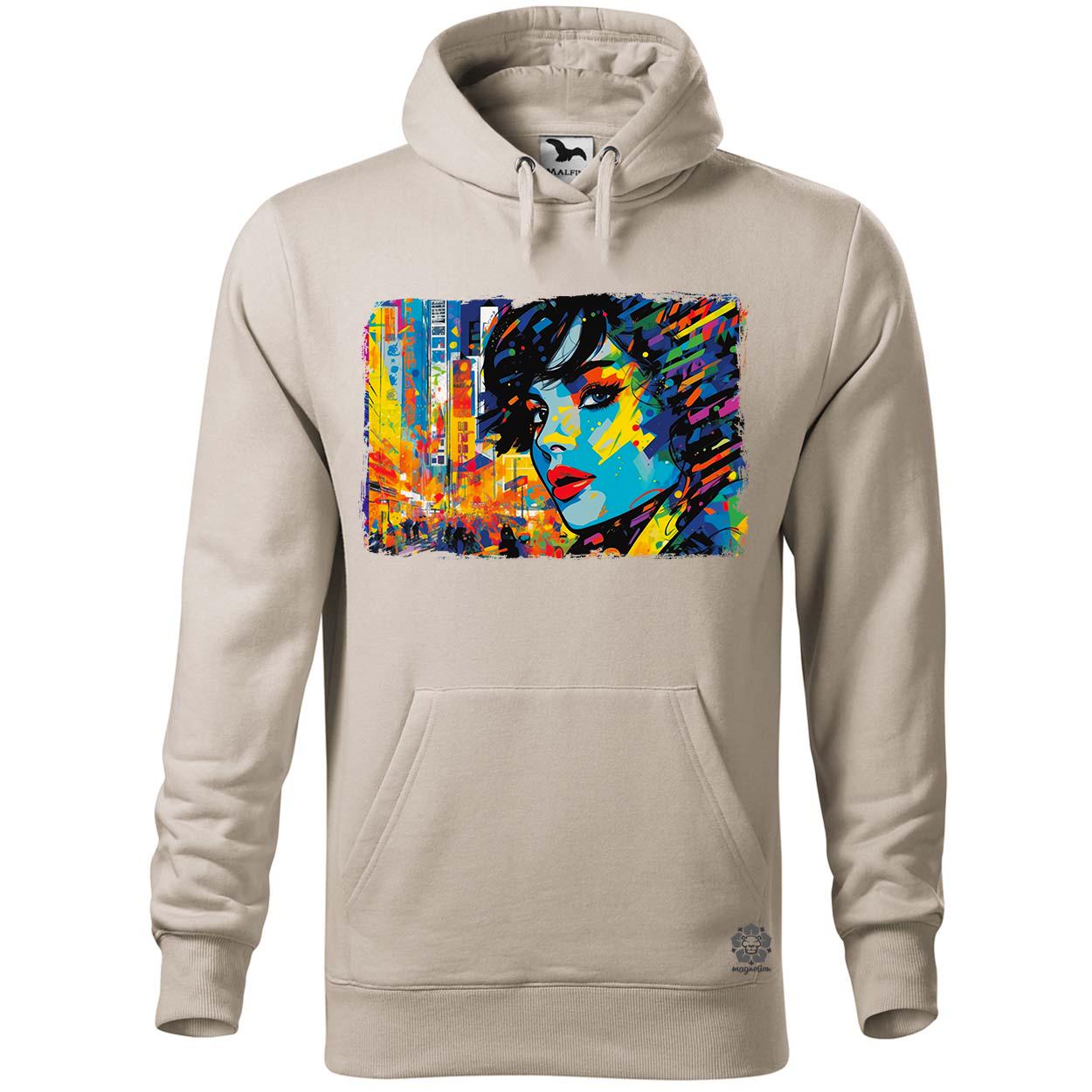 Pop art városi vibe v7 egyedi  pulóver 