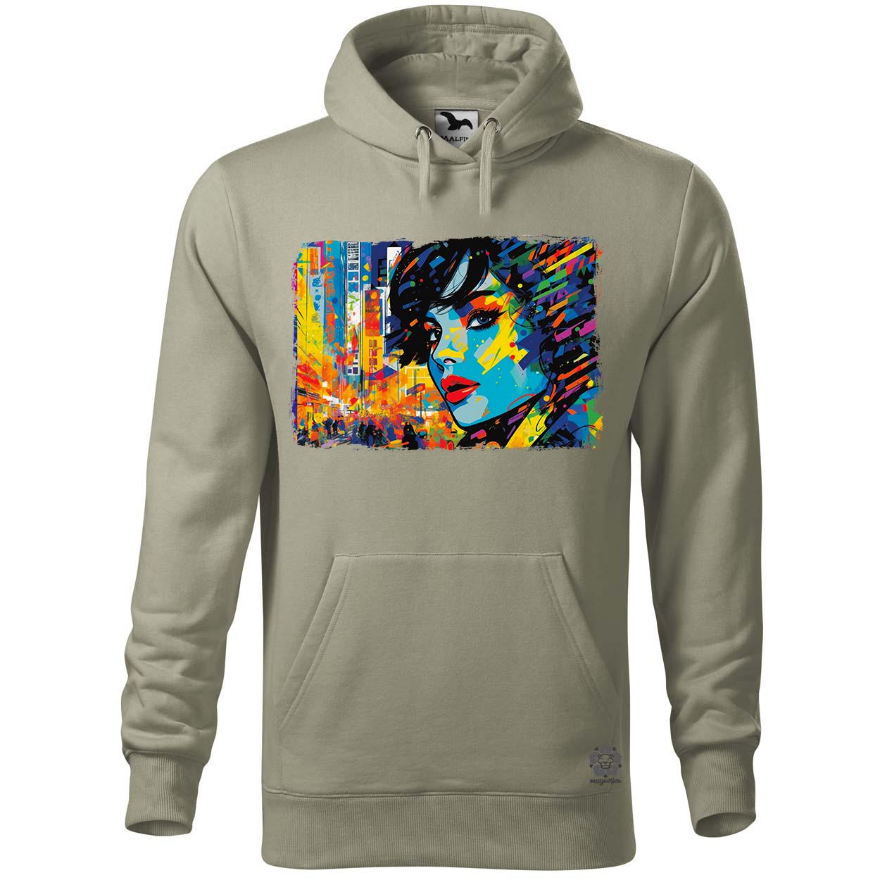Pop art városi vibe v7 egyedi  pulóver 