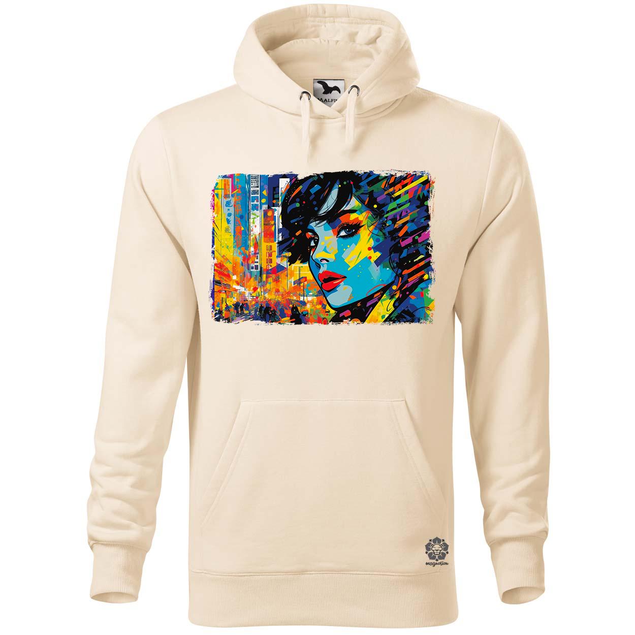 Pop art városi vibe v7 egyedi  pulóver 