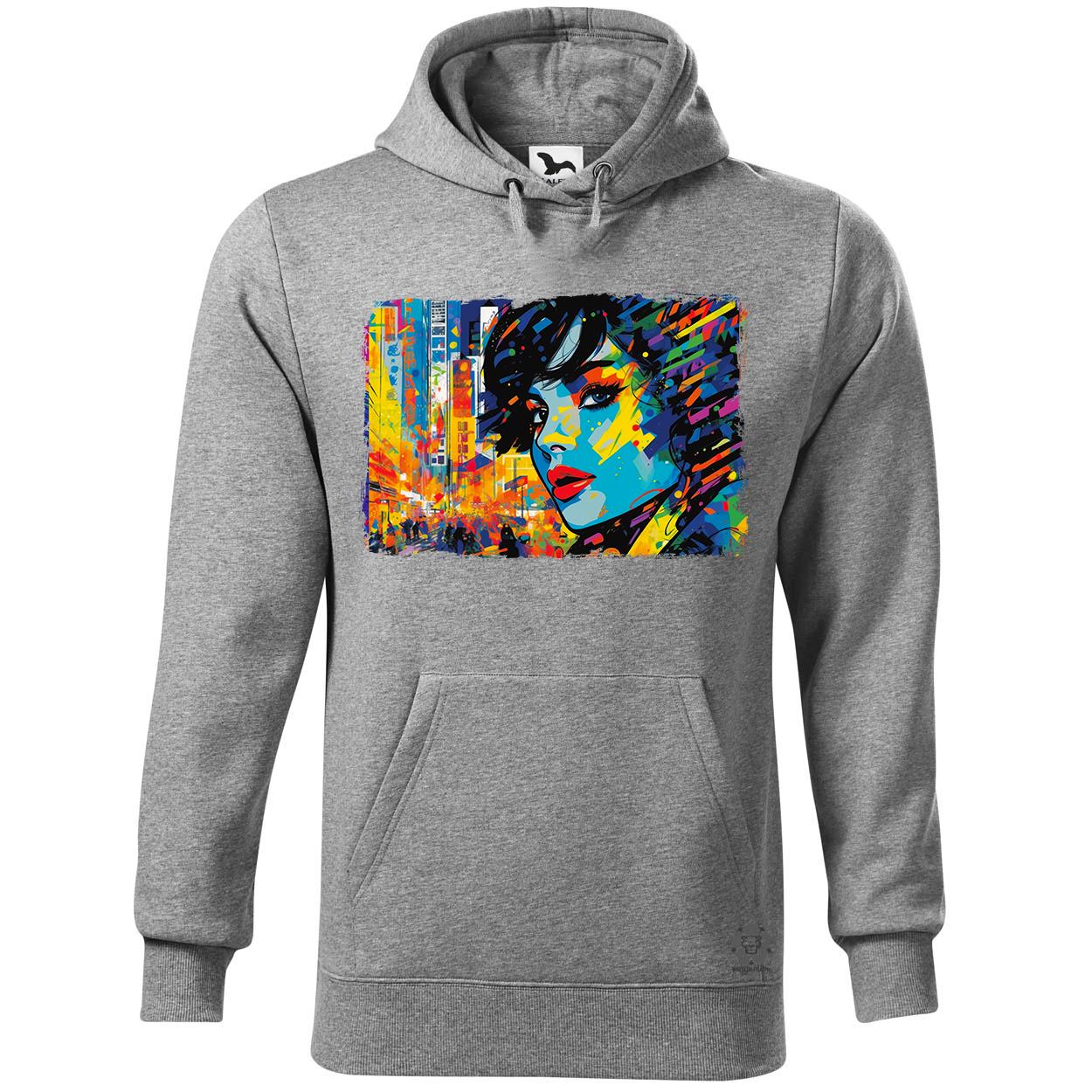 Pop art városi vibe v7 egyedi  pulóver 