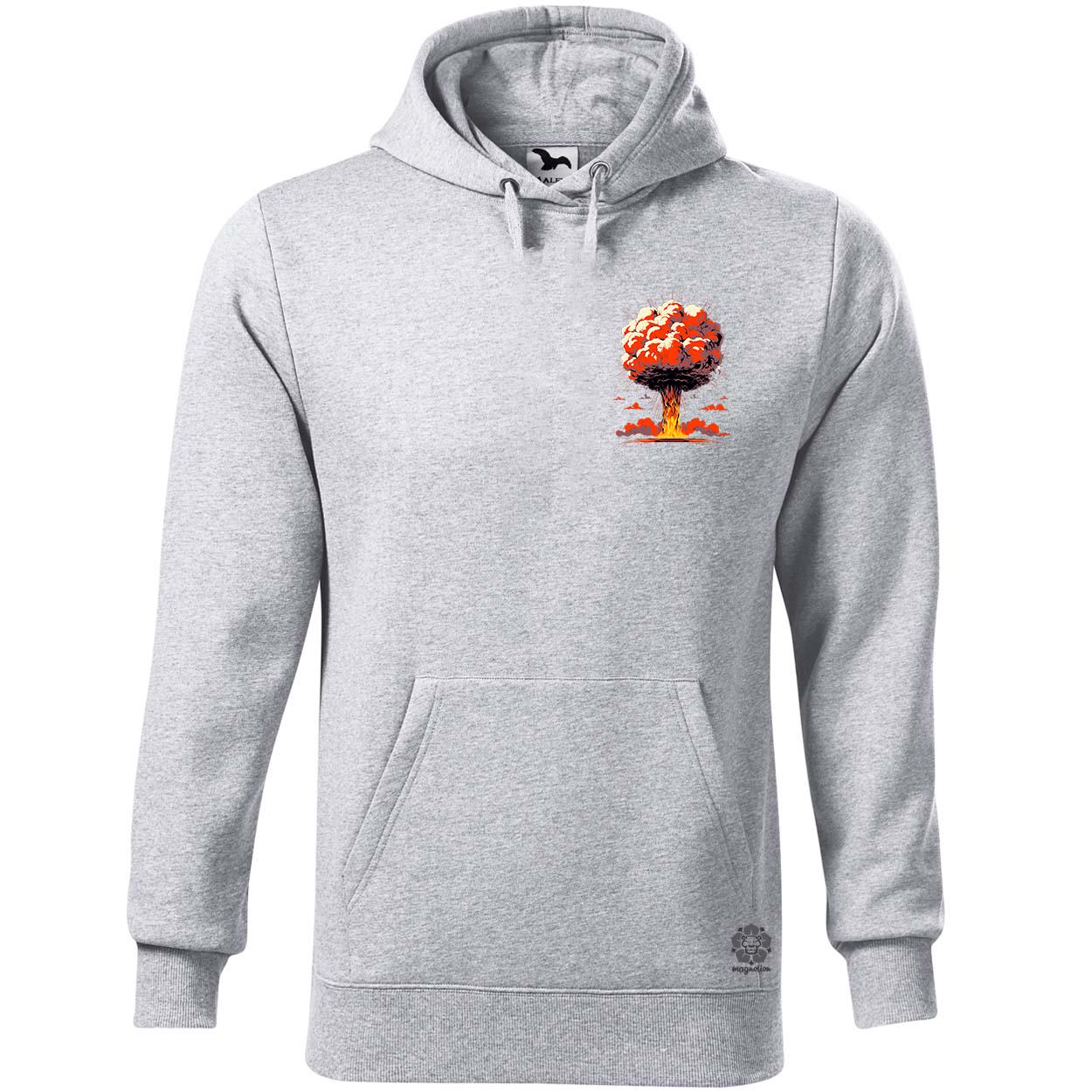 Robbanás zseb egyedi  pulóver 