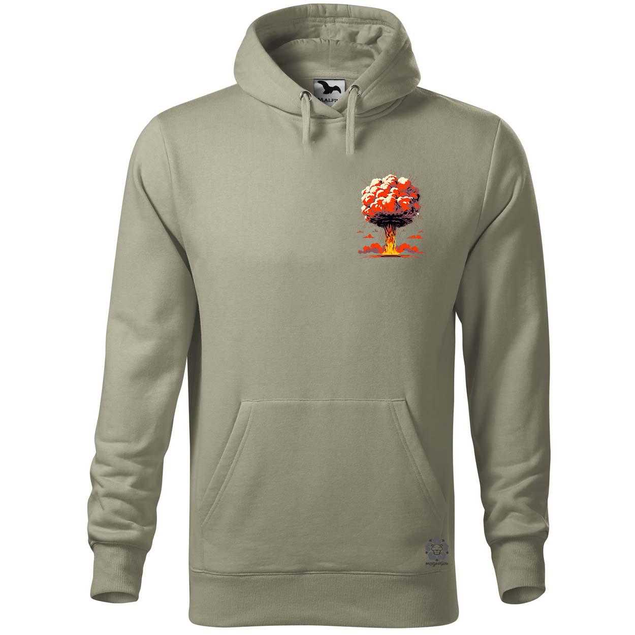 Robbanás zseb egyedi  pulóver 