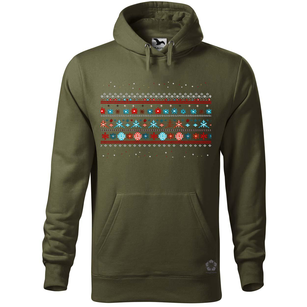 XMAS minta v11 egyedi  pulóver 