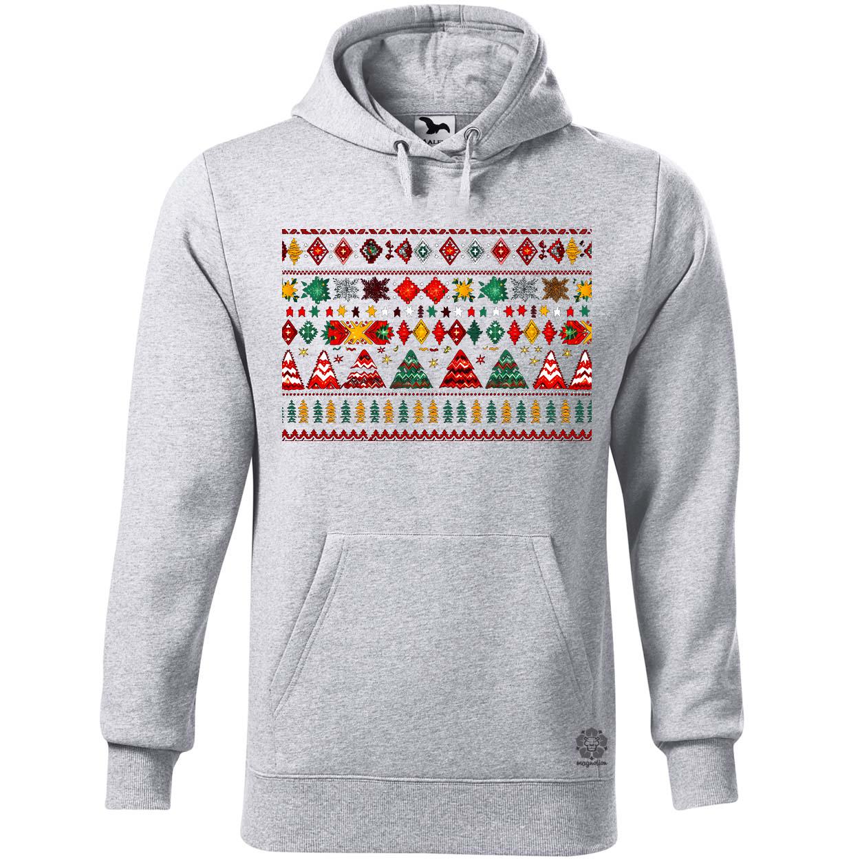 XMAS minta 15 egyedi  pulóver 