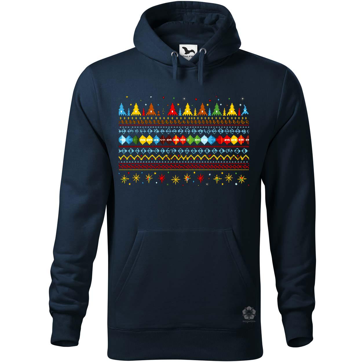 XMAS minta v8 egyedi  pulóver 