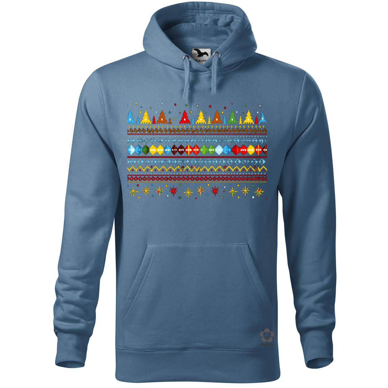 XMAS minta v8 egyedi  pulóver 