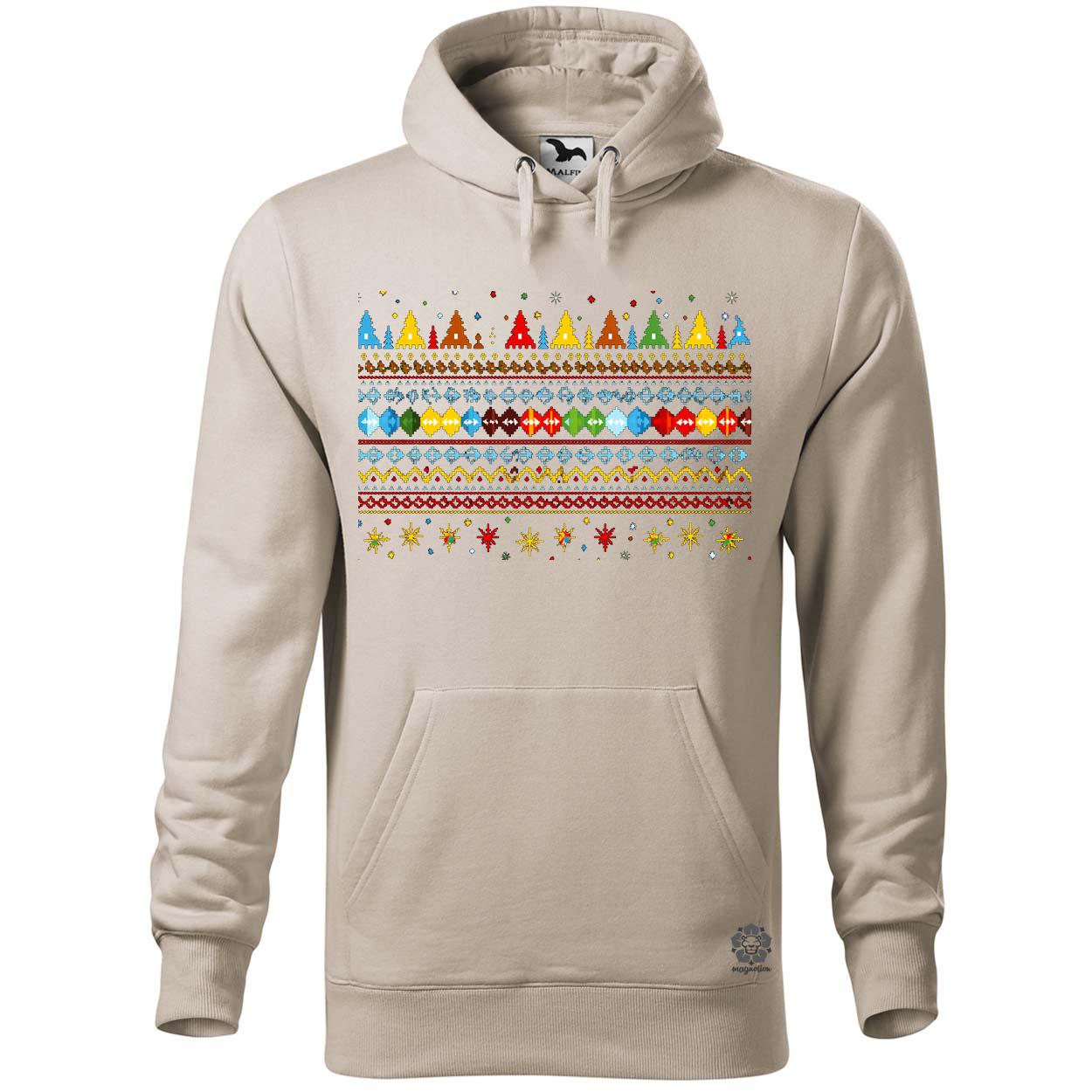 XMAS minta v8 egyedi  pulóver 
