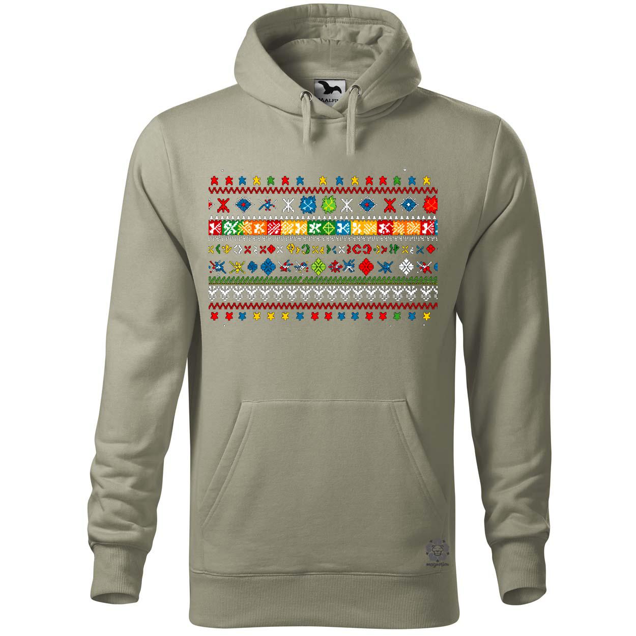 XMAS minta v9 egyedi  pulóver 