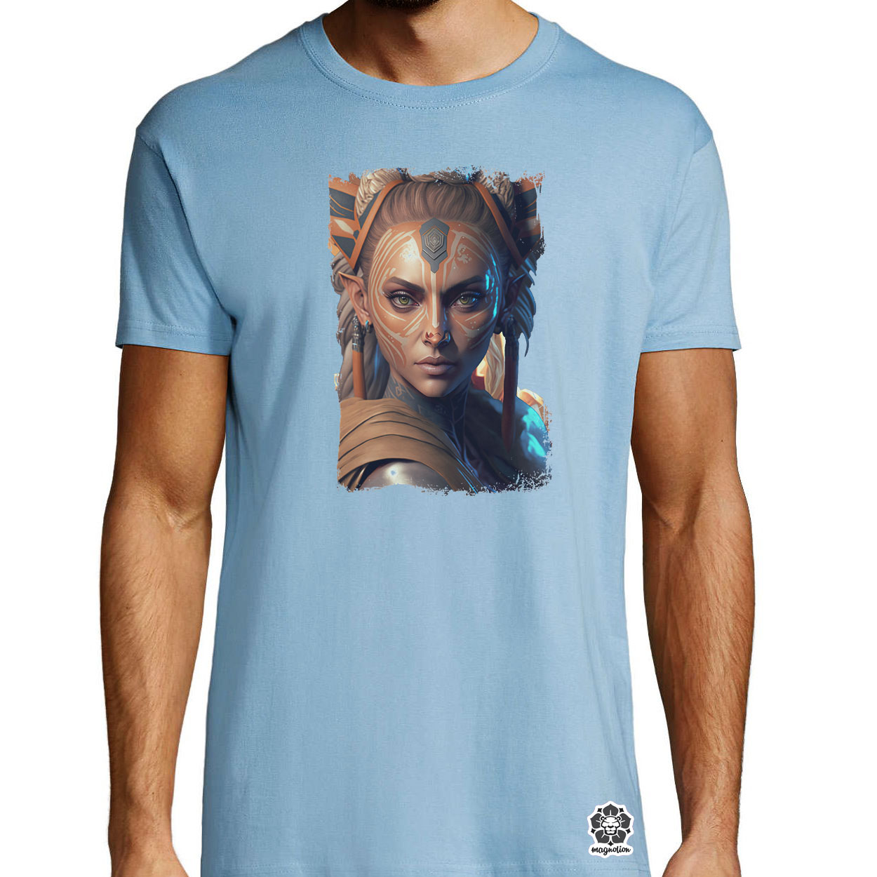 Ahsoka Tano fanart v2 egyedi póló 